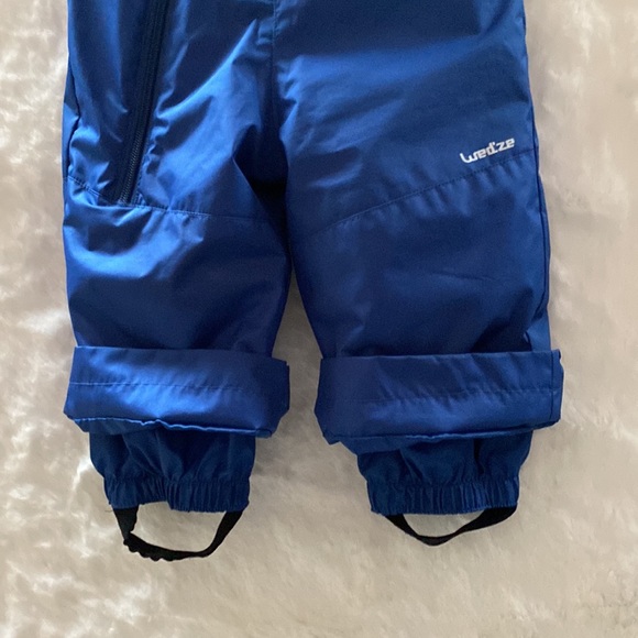 Decathlon Wed'ze Bib Waterproof Zip-Up Snow Pants 12 Months (71-77 cm) - Picture 9 of 14